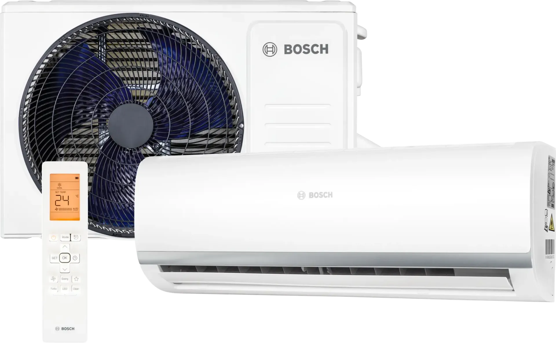 Bosch Climate 2001 CL2001U W 53 E A++ 18000 BTU Inverter Duvar Tipi Klima