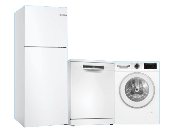 Bosch KDN55NWE0N Buzdolabı & SMS4IKW62T Bulaşık & WGA142X2TR Çamaşır Makinesi ( ÜÇLÜ BEYAZ SET FIRSAT )