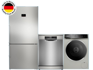 Bosch KGP86FIC0N Buzdolabı & SMS8YDI82T Bulaşık & WGB254ASTR Çamaşır Makinesi ( ÜÇLÜ INOX PREMİUM SET )
