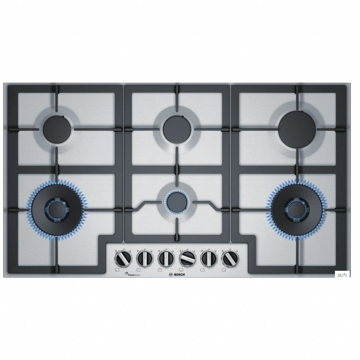 Bosch PCT9A5B90 Wok Gözlü Inox Ankastre Ocak