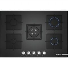 Bosch PNQ7B9O12O Wok Gözlü Siyah Cam Ankastre Ocak
