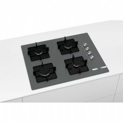 Bosch POP7C9O12O Gri Cam Ankastre Ocak