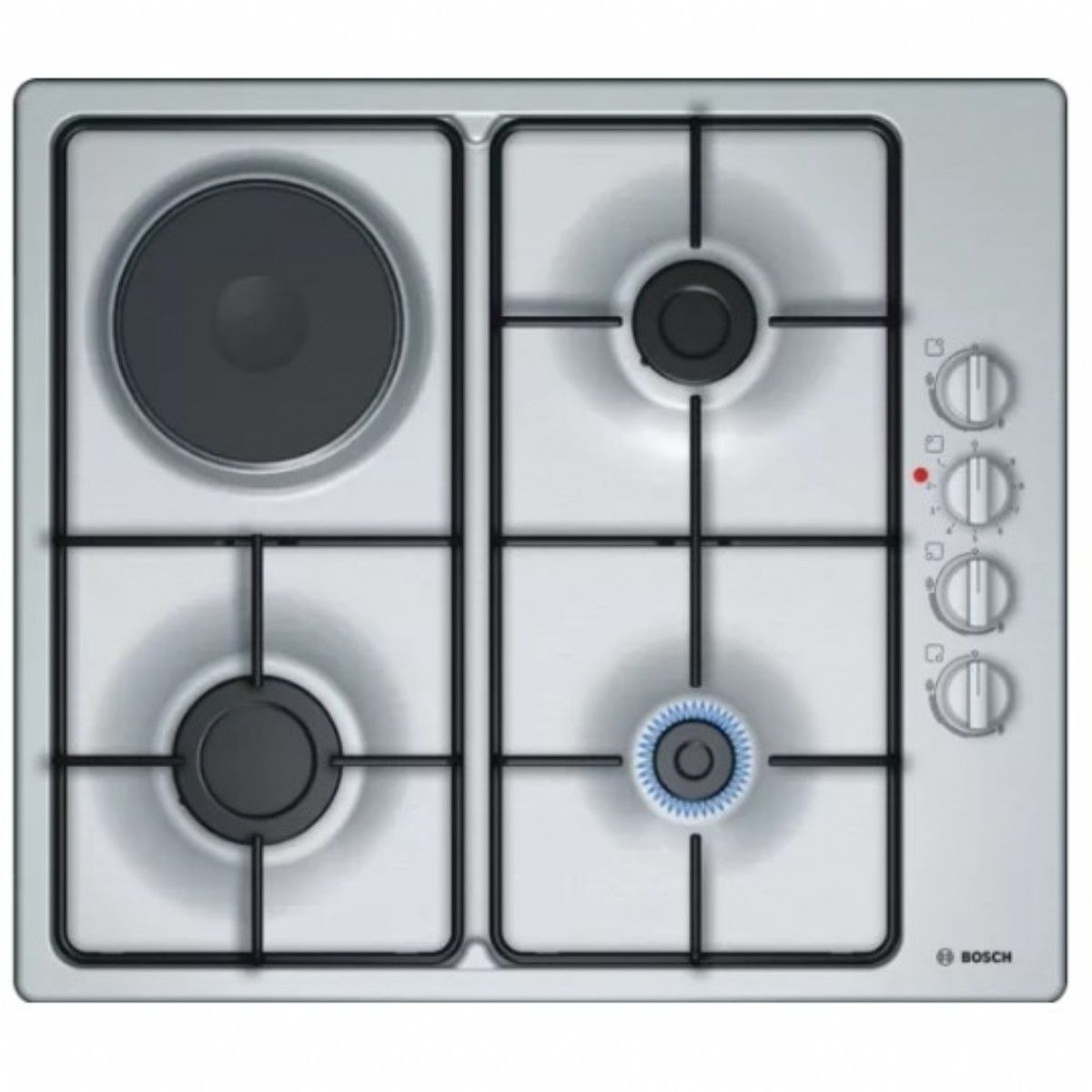 Bosch PBY6C5B80L LPG'li Tek Gözü Elektrikli Inox Ankastre Ocak