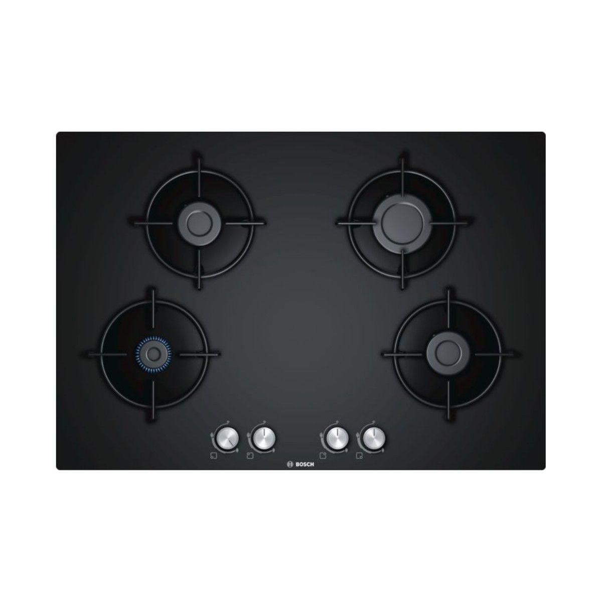 Bosch PNP7B6O10O 75 cm Siyah Cam Ankastre Ocak