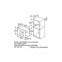 Bosch CTL636ES6 Ankastre Kahve Makinesi