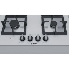 Bosch PPP6A2B20O Doğalgazlı Beyaz Cam Ankastre Ocak