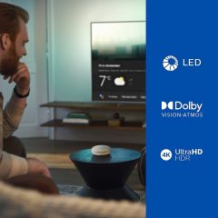 Philips 65PUS7906 4K Ultra HD 65'' 165 Ekran Uydu Alıcılı Android Smart Led TV