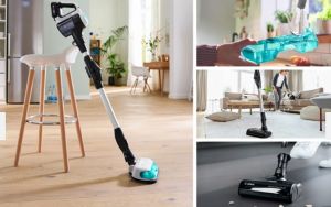 Bosch Unlimited 7 ProHygienic Aqua BCS71HYG1 Islak Kuru Akülü Dikey Süpürge