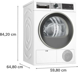 Bosch WQG25100TR 10 kg Çamaşır Kurutma Makinesi