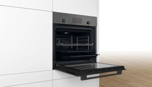 Bosch HBF512BH1T Antrasit Gri 66 lt Ankastre Fırın
