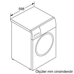 Bosch WAT246H0TR Home Connect A+++ 1200 Devir 9 kg Çamaşır Makinesi
