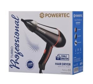 POWERTEC TR 601 - SAÇ KURUTMA MAKİNASI - FÖN MAKİNASI